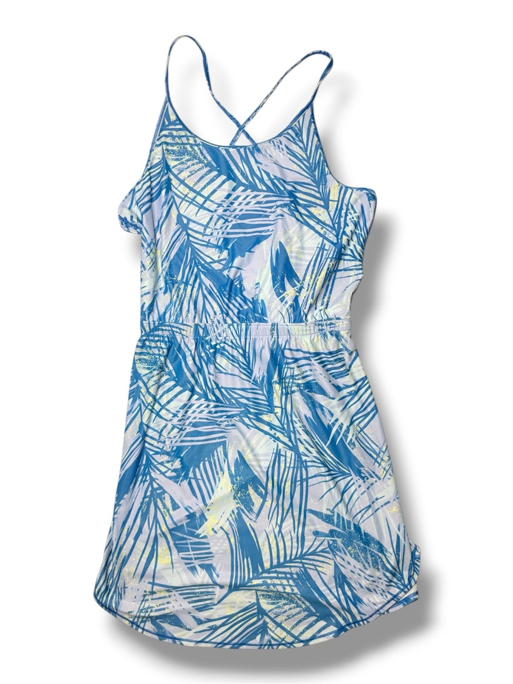 Lululemon Ivivva Girls Suns Out Funs Out Stripes Pink Purple Dress 14